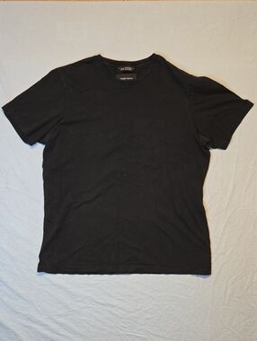 Wings + Horns Black Short Sleeve Crew Tee